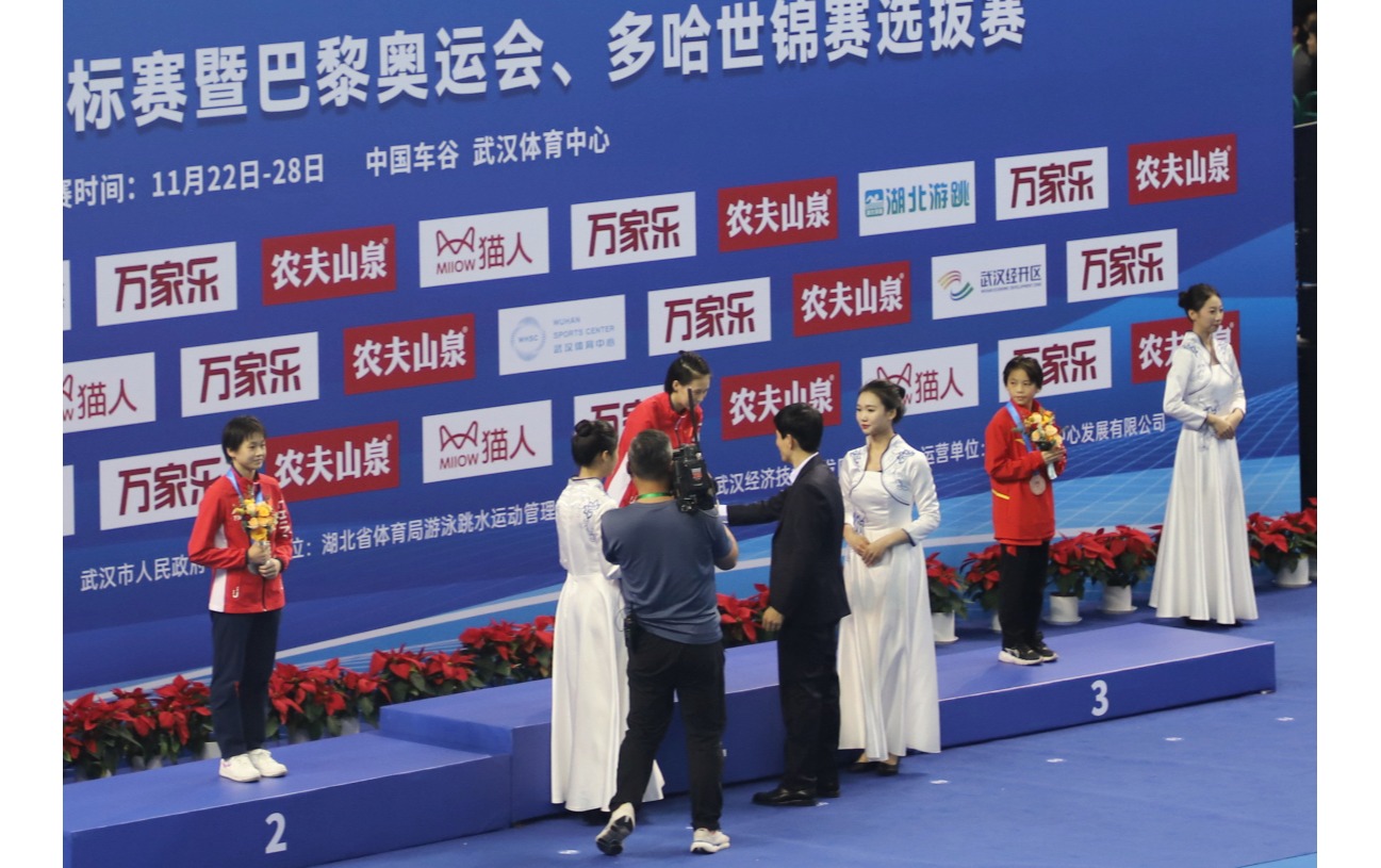 跳水全锦赛首日双金出炉，永利集团304登录携手梦之队精彩亮相